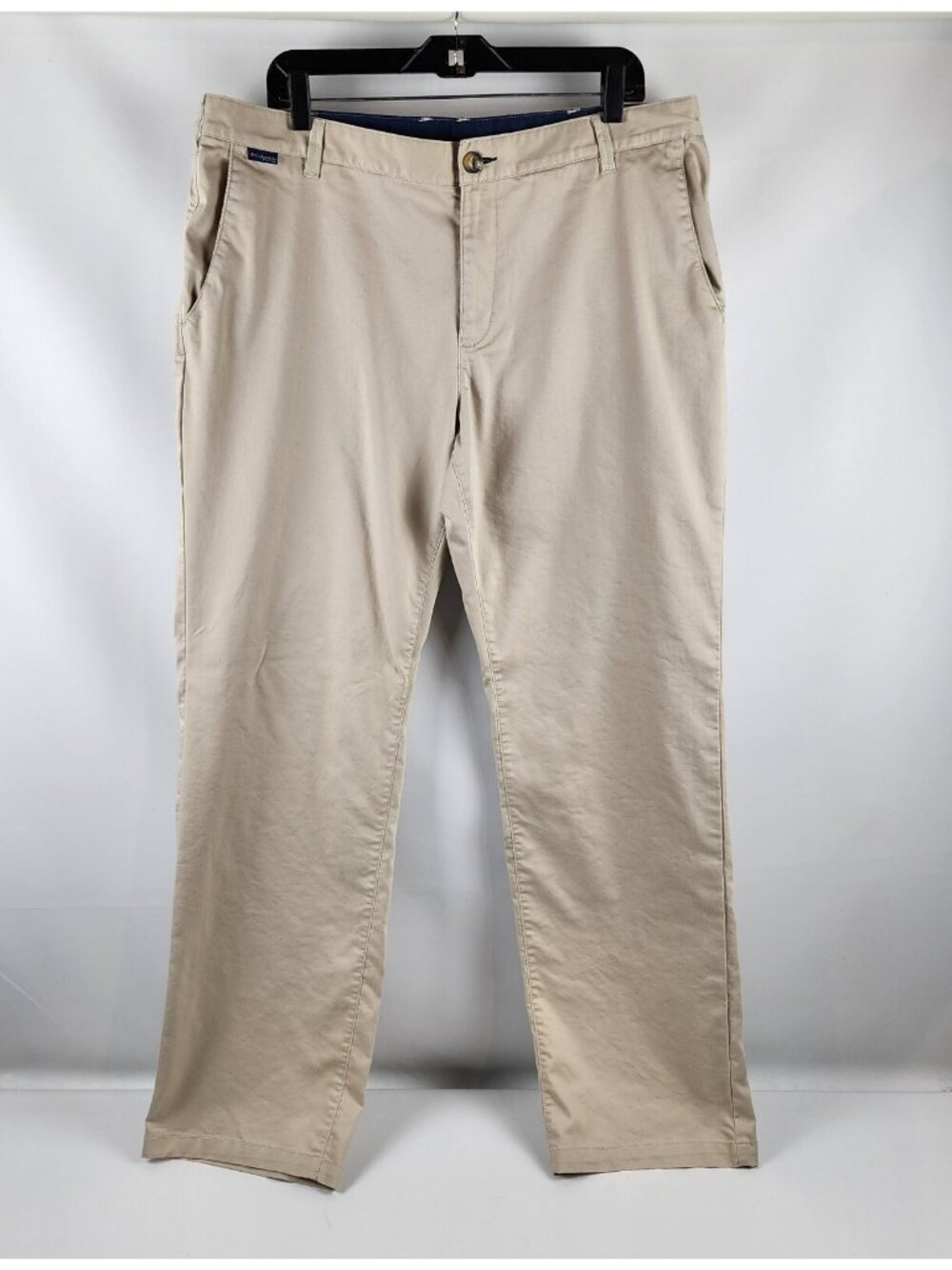 Columbia PFG Pants Mens 38x33 Performance Fishing Gear Outdoor Beige